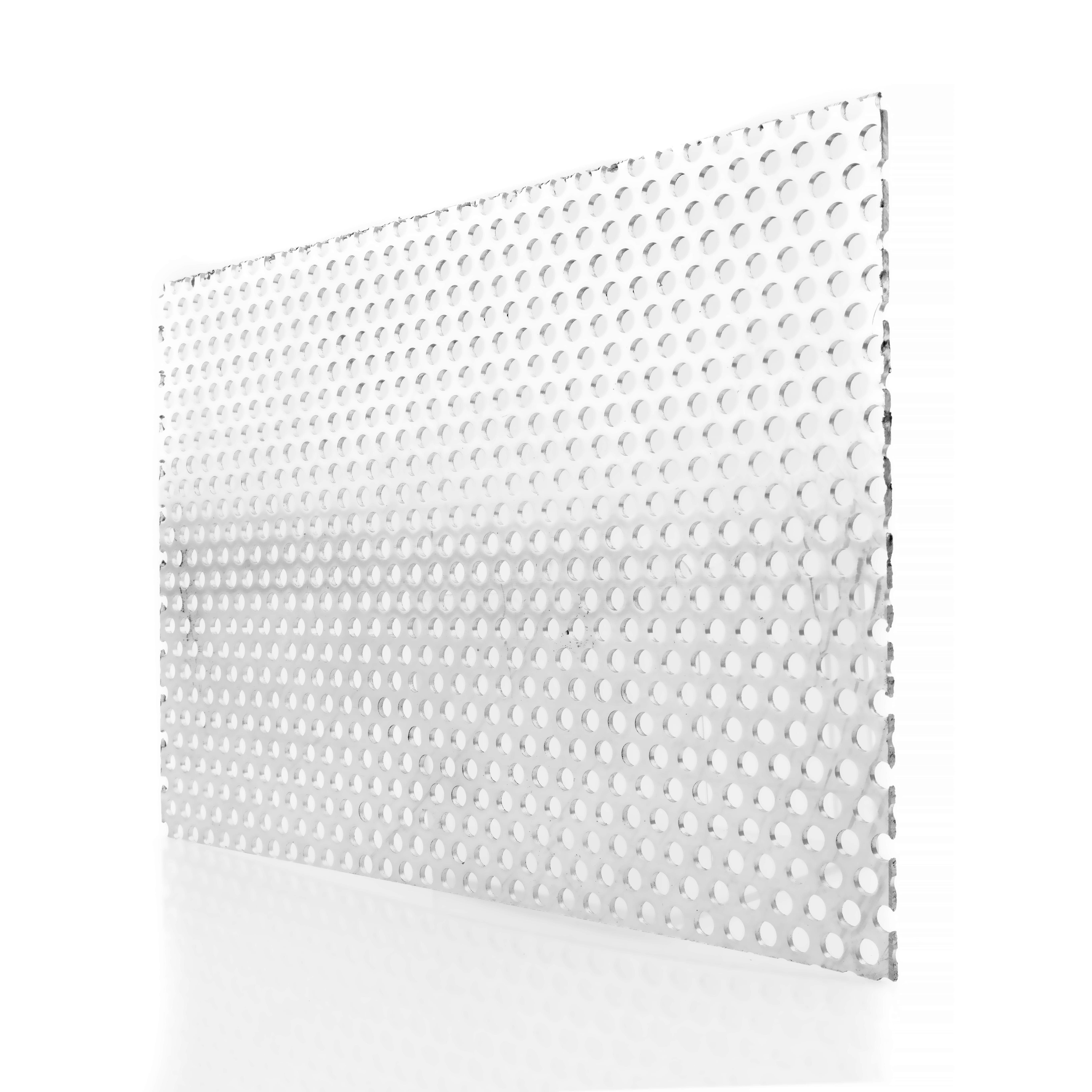 Aluminium hole sheet, 2.000 x 1.000 x 2 mm